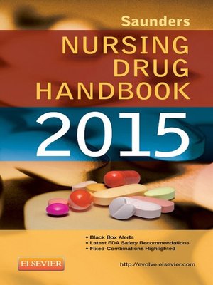 cover image of Saunders Nursing Drug Handbook 2015--E-Book